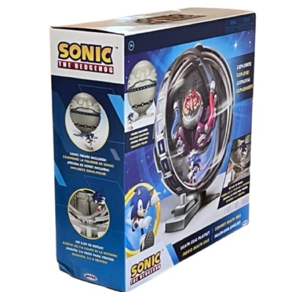 🆕- Sonic the Hedgehog Death Egg Action Figure Playset. New in Box - Picture 6 of 8